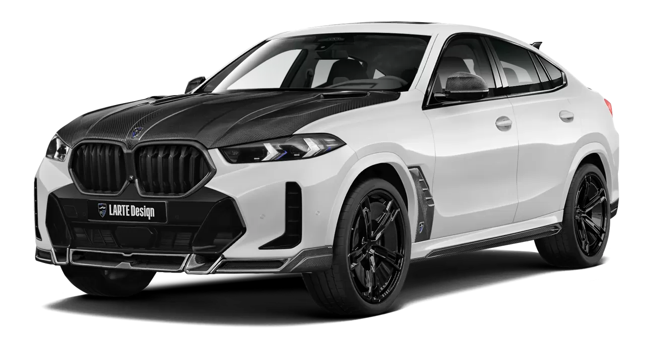 BMW X6 G06 LCI front look for Premium body kit option