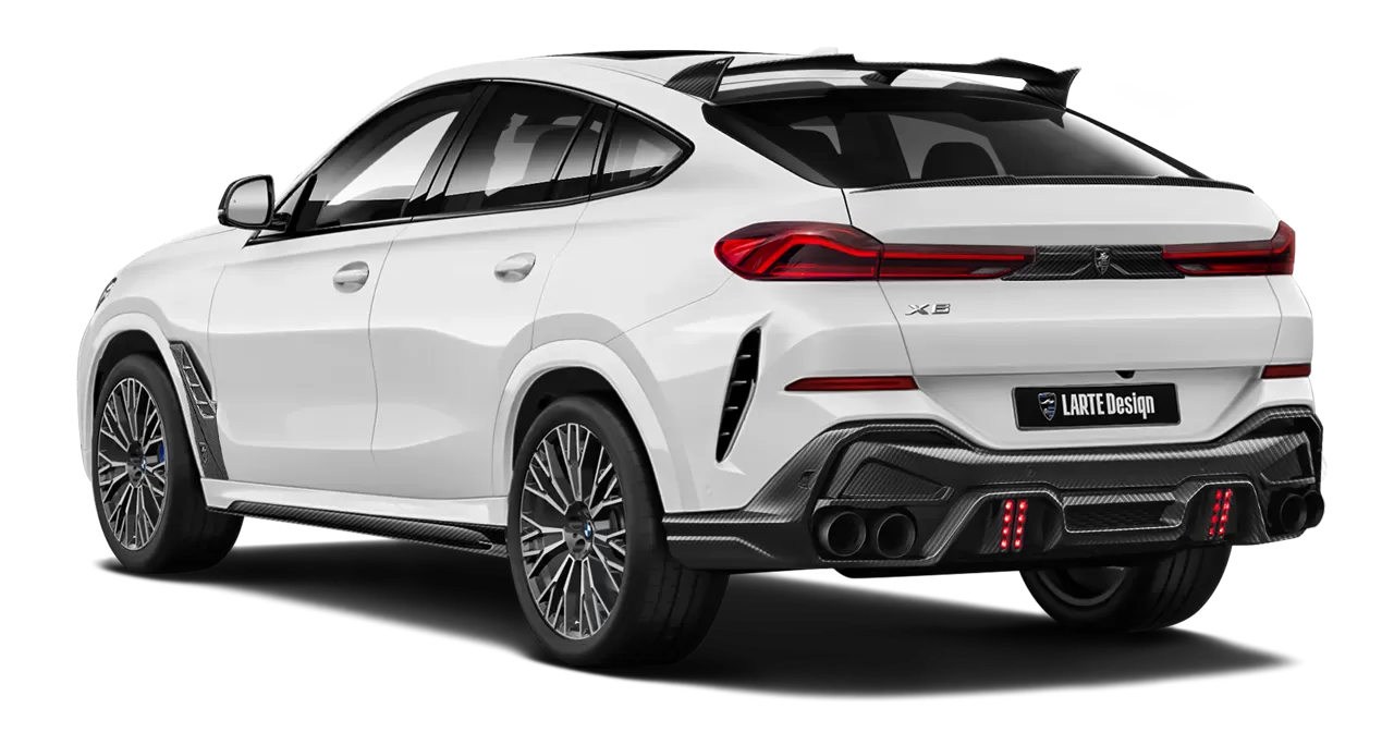 BMW X6 G06 LCI rear look for Exclusive body kit option