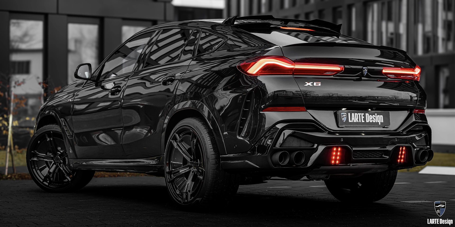 Carbon fiber body kit for BMW X6 G06 LCI by Larte Design