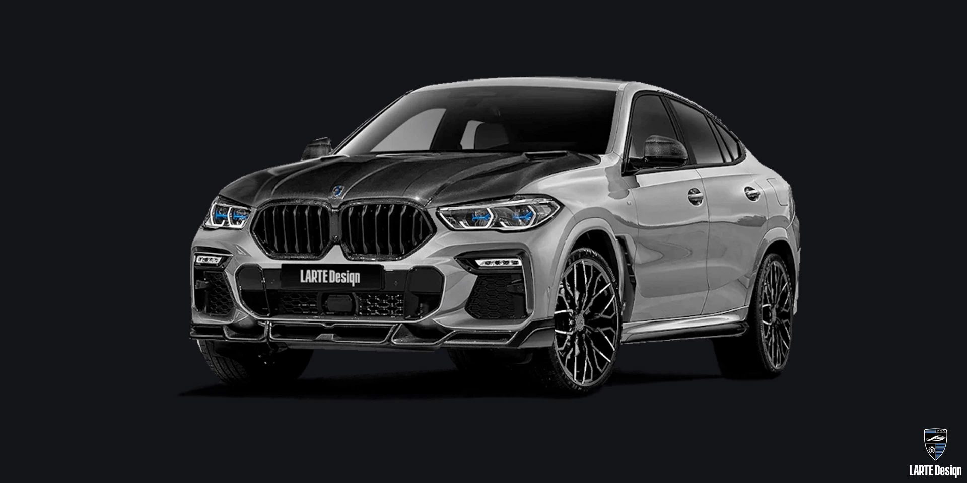 Custom body kit for BMW X6 by Larte Design