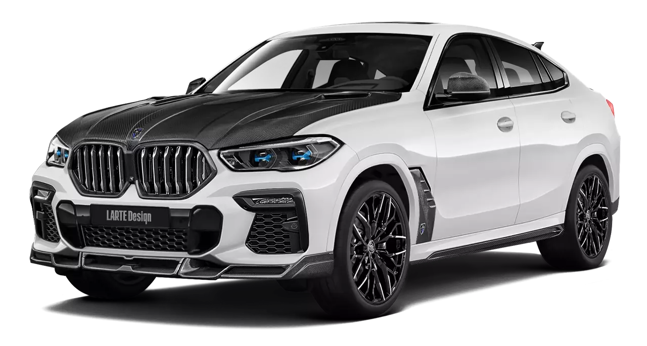 BMW X6 G06 front look for Premium body kit option
