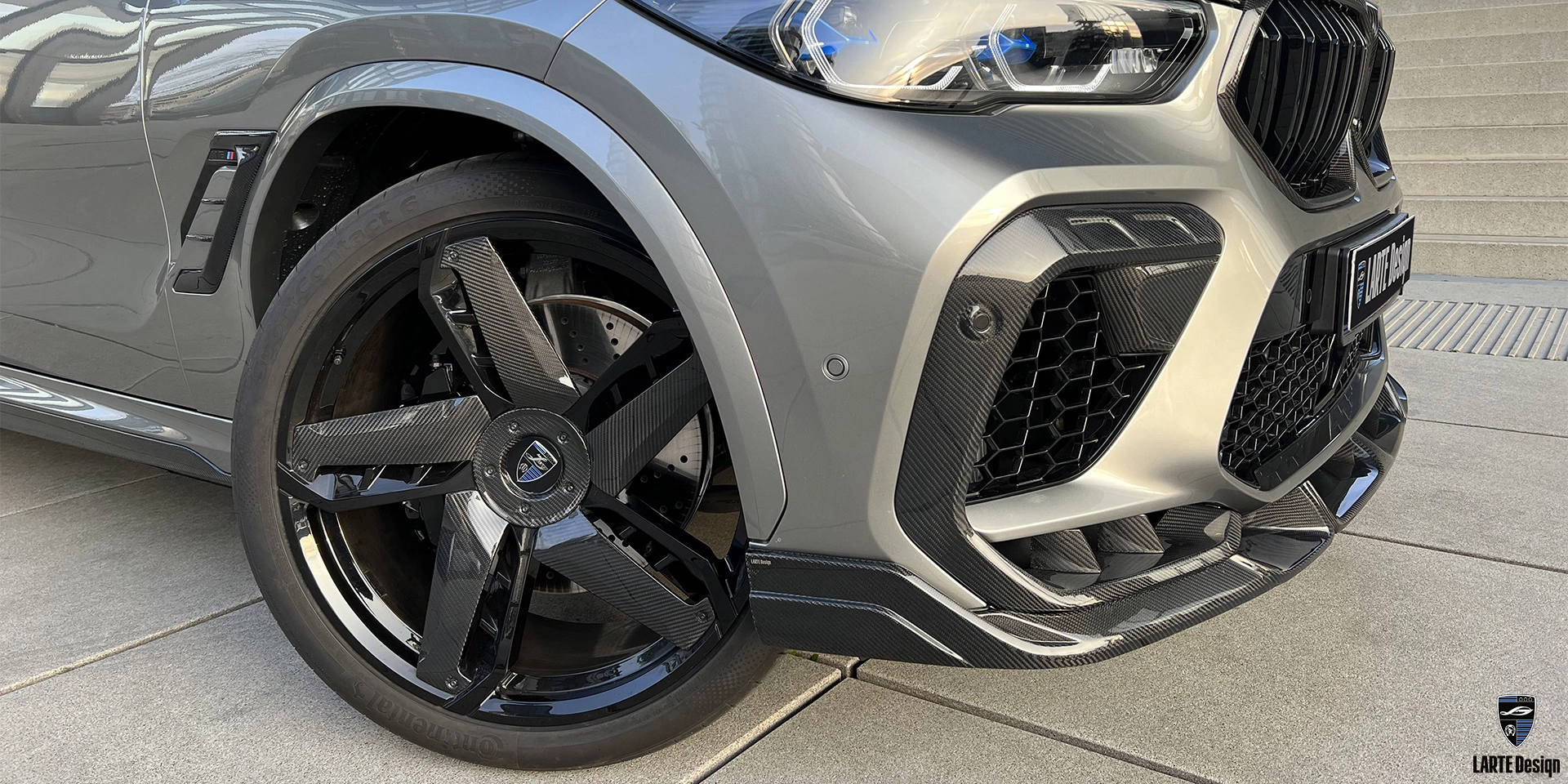 Order Forged wheels for BMW X6 M Competition F96 Dravit Grey Metallic