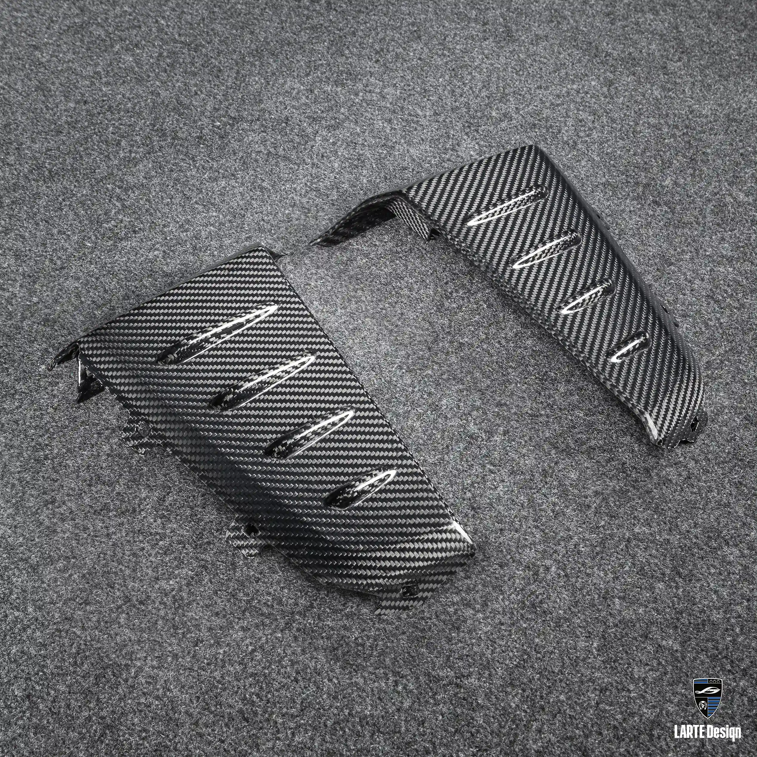 Buy custom carbon fiber front bumper insert for BMW X7 G07