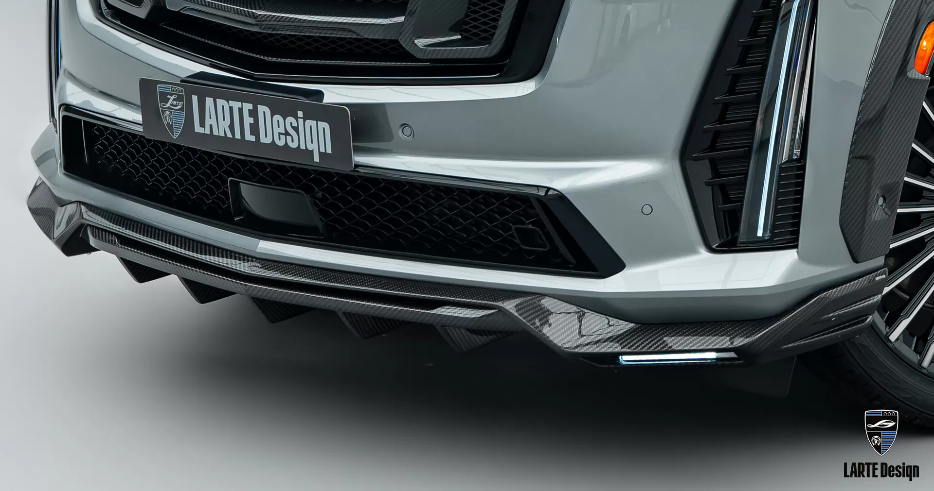 Tuning kits Front bumper overlay for Cadillac Escalade-V / V-ESV