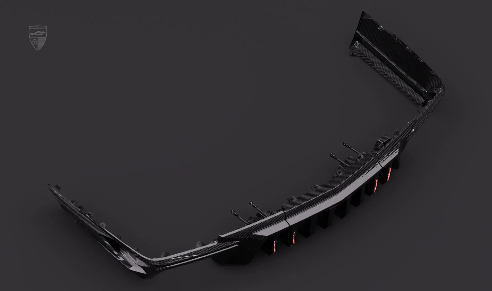 Heckdiffusor Upgrade für den Luxuswagen Cadillac Escalade V-ESV Facelift von LARTE Design