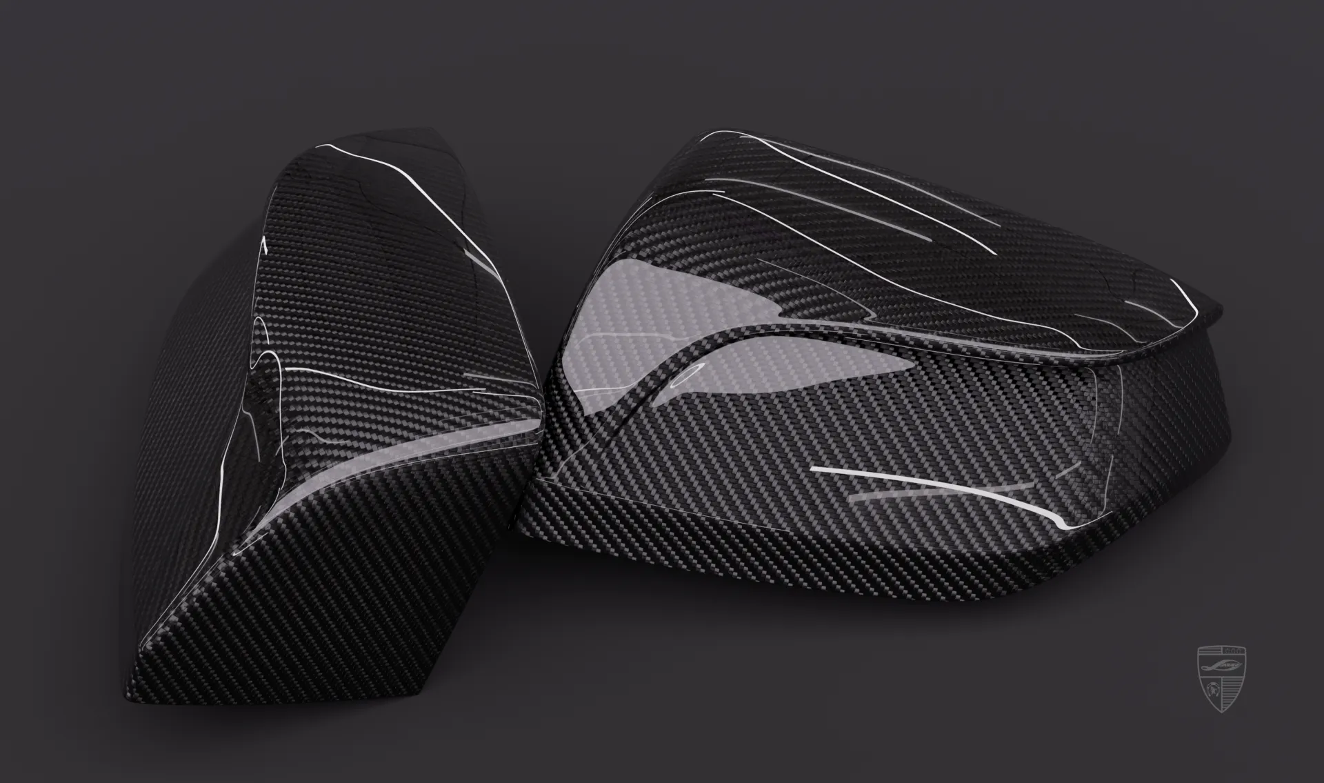 Spiegelkappen Upgrade für Ihren SUV Cadillac V-ESV Facelift von LARTE Design