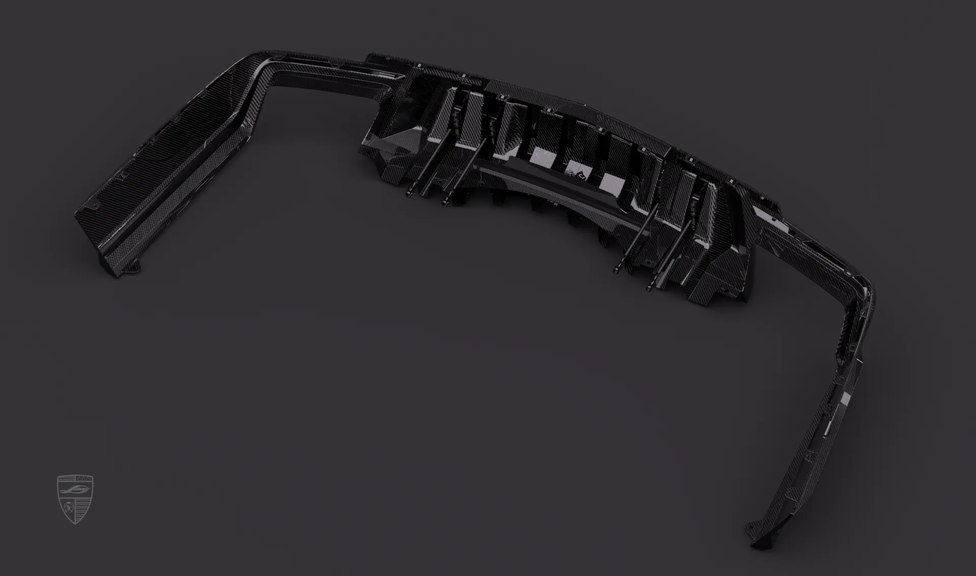 Heckdiffusor Upgrade für das Familienauto Cadillac Escalade V-ESV Facelift von LARTE Design