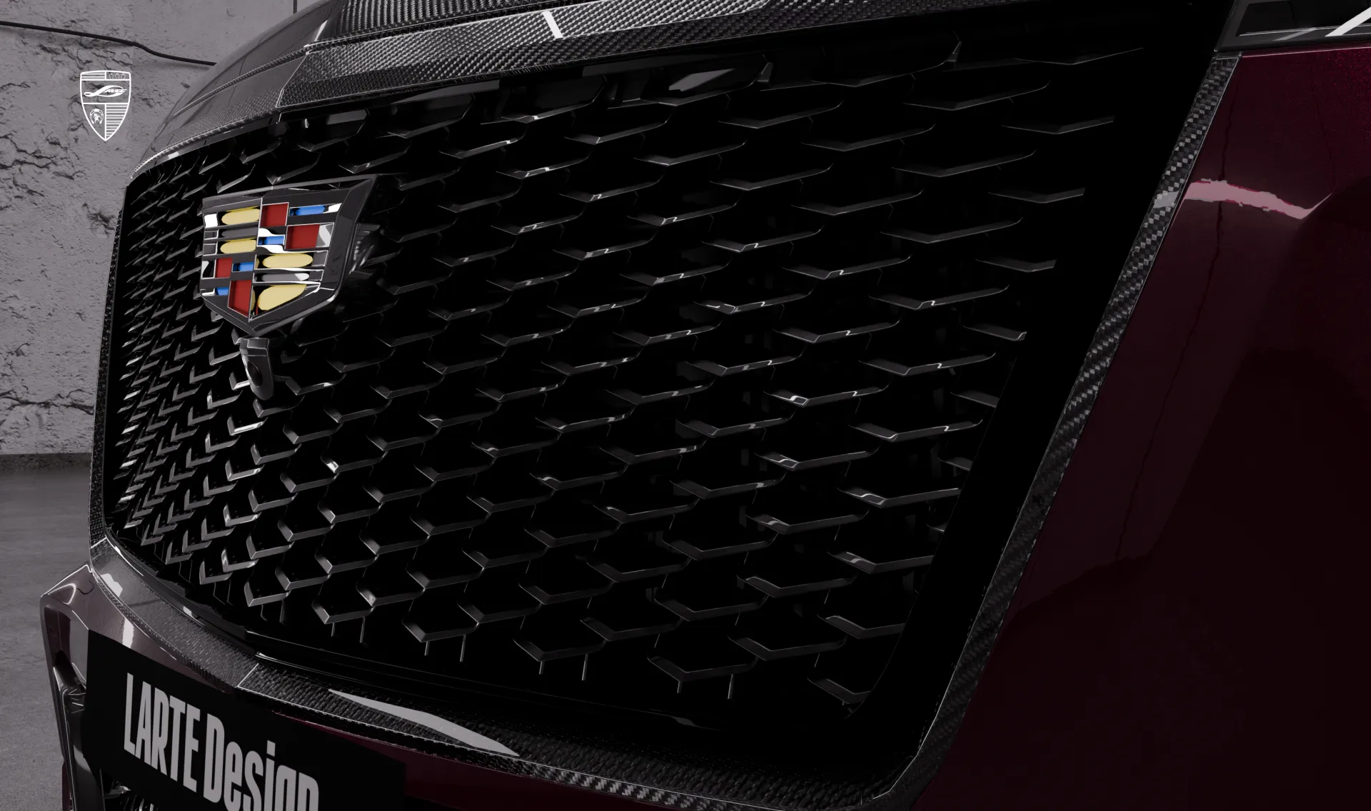 Kühlergrill-Rahmen für Ihren Cadillac V-ESV Facelift im Umrüstkit von LARTE Design