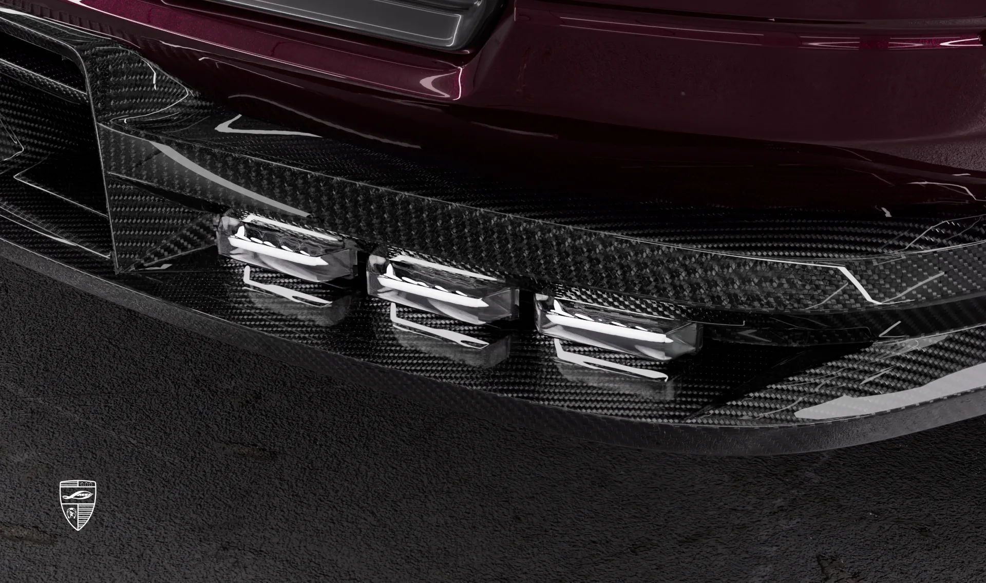 Scheinwerfer Upgrade für das Familienauto Cadillac V-ESV Facelift von LARTE Design