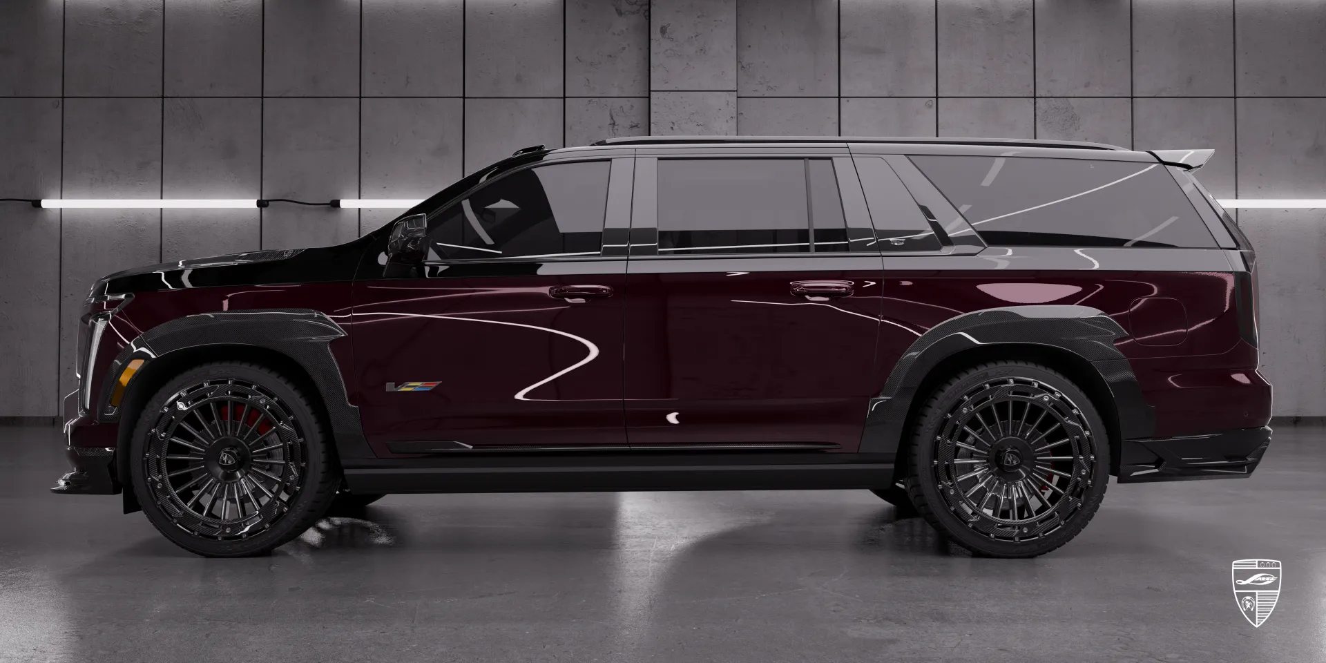 Escalade‑V ESV Facelift 2026: Karosserieset am Flagship‑SUV, wo Tradition auf moderne Luxus treffen