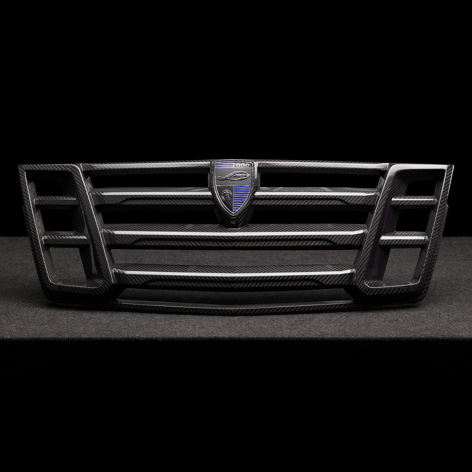 Custom Inserts of the front grille for Cadillac Escalade-V / V-ESV