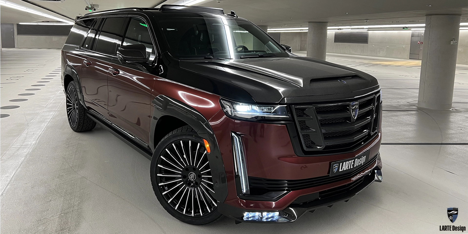 Order custom body kit for cadillac escalade gmt 1xx bordo