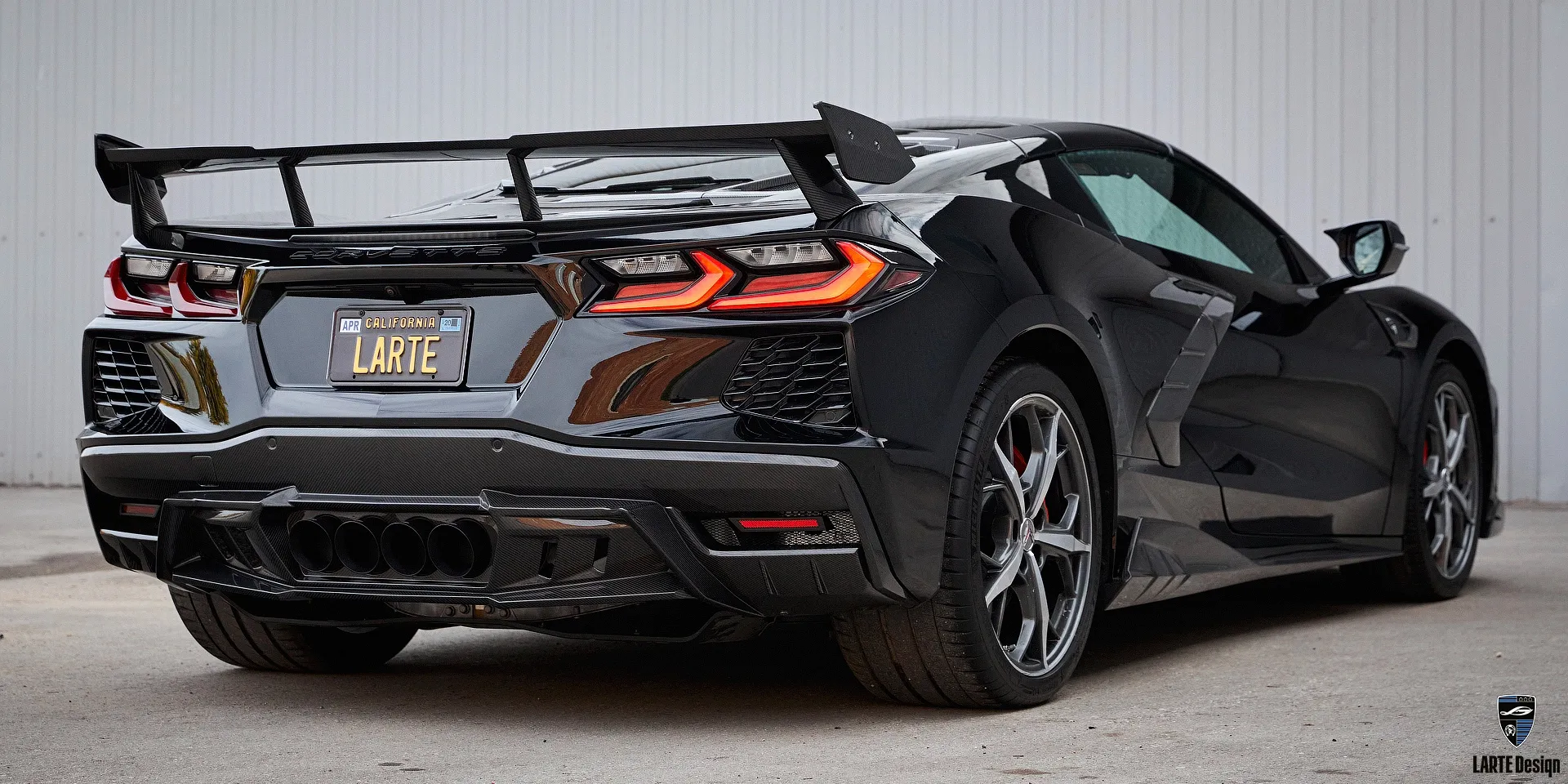 Order custom tuning Body Kit for 3LT Chevrolet Corvette C8 6.2L V8 DI engine Carbon Flash Metallic
