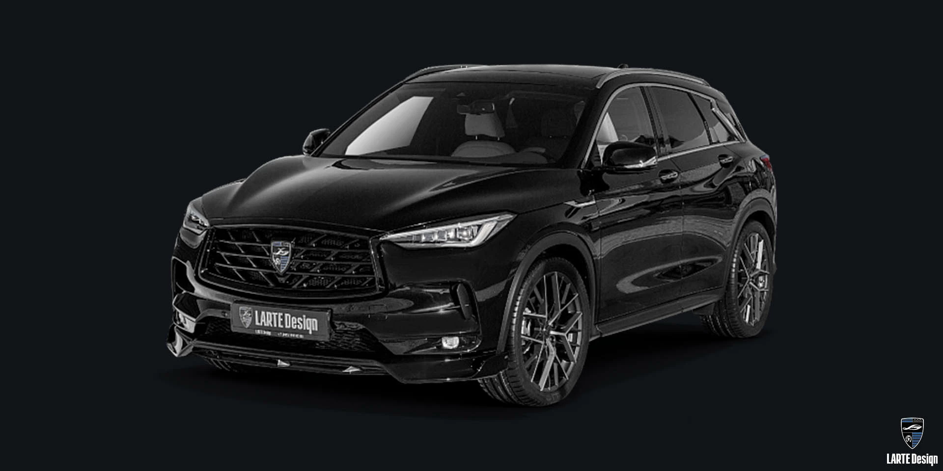 Kaufen Sie ein Karosserie-Kit für den Infiniti QX50 Luxury schwarze Ausführung