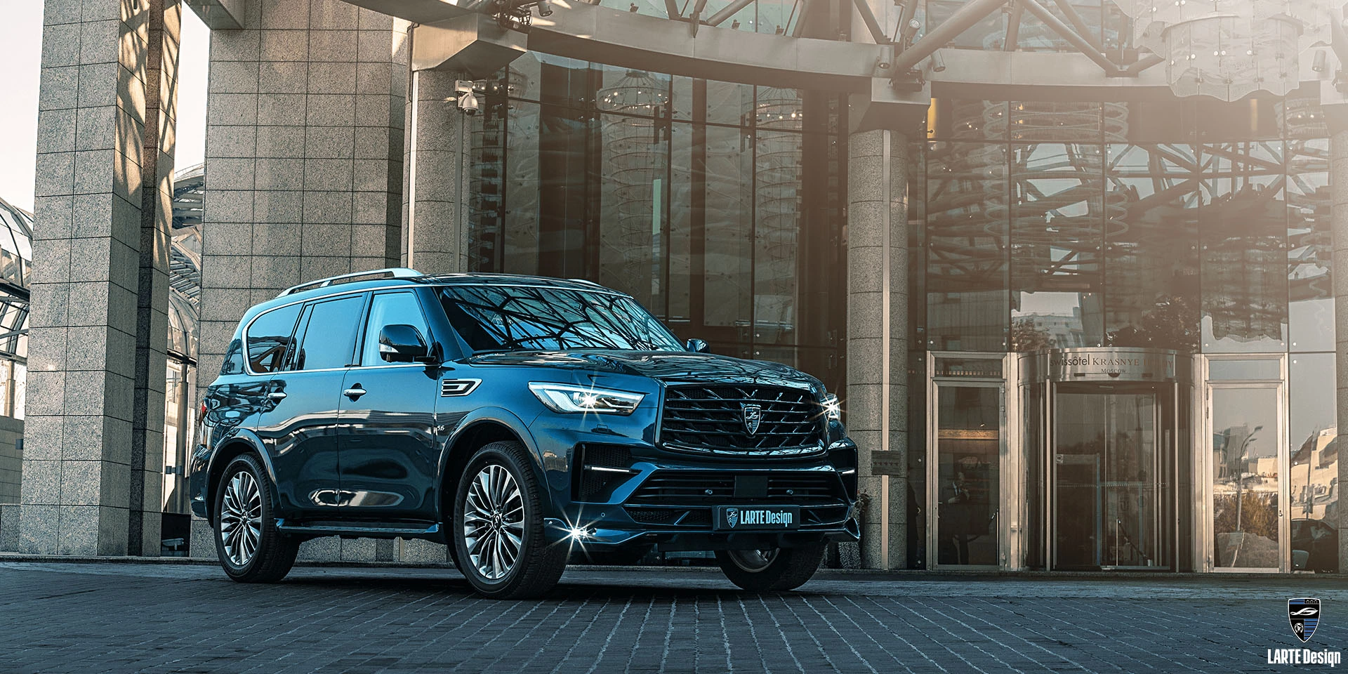 Bestellen Sie geschmiedete Räder für den INFINITI QX80 Sensory 4WD V8 Schwarz