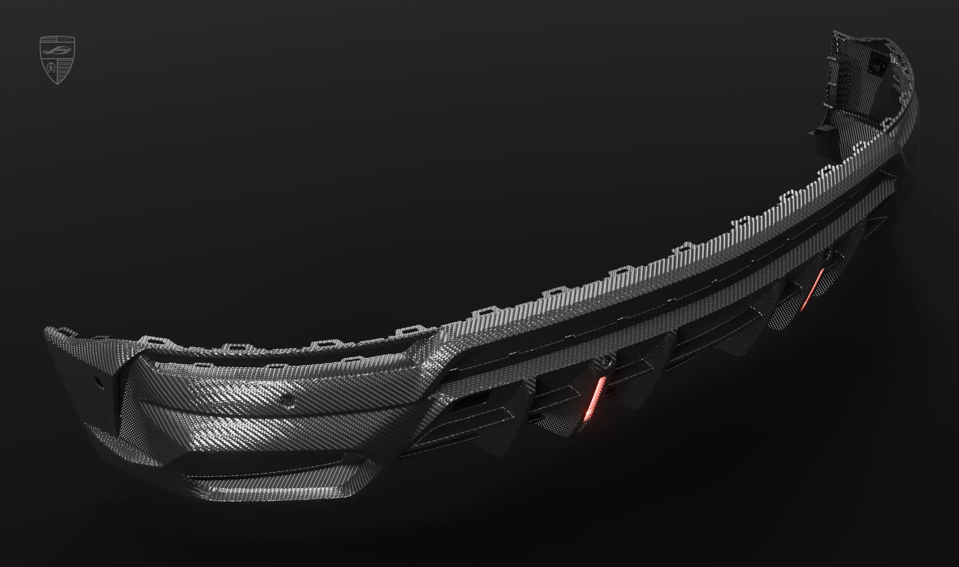 Carbonfaser-Heckdiffusor Upgrade für Ihren SUV Lamborghini URUS S / Performante Carbonfaser-Heckdiffusor Upgrade für Ihren SUV Lamborghini URUS S / Performante von LARTE Design