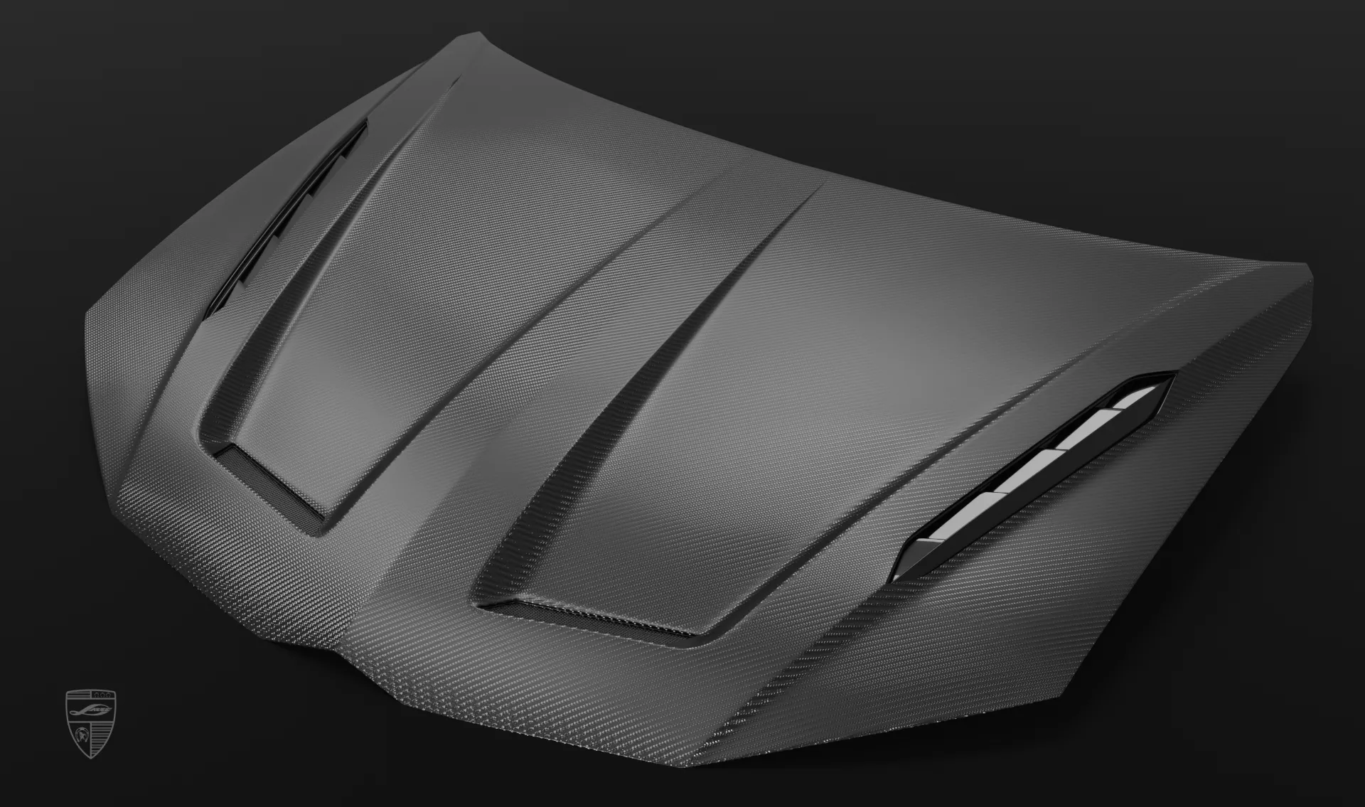 Carbonfaser-Motorhaube Upgrade für das Sportwagen Lamborghini URUS S / Performante Carbonfaser-Motorhaube Upgrade für das Sportwagen Lamborghini URUS S / Performante von LARTE Design