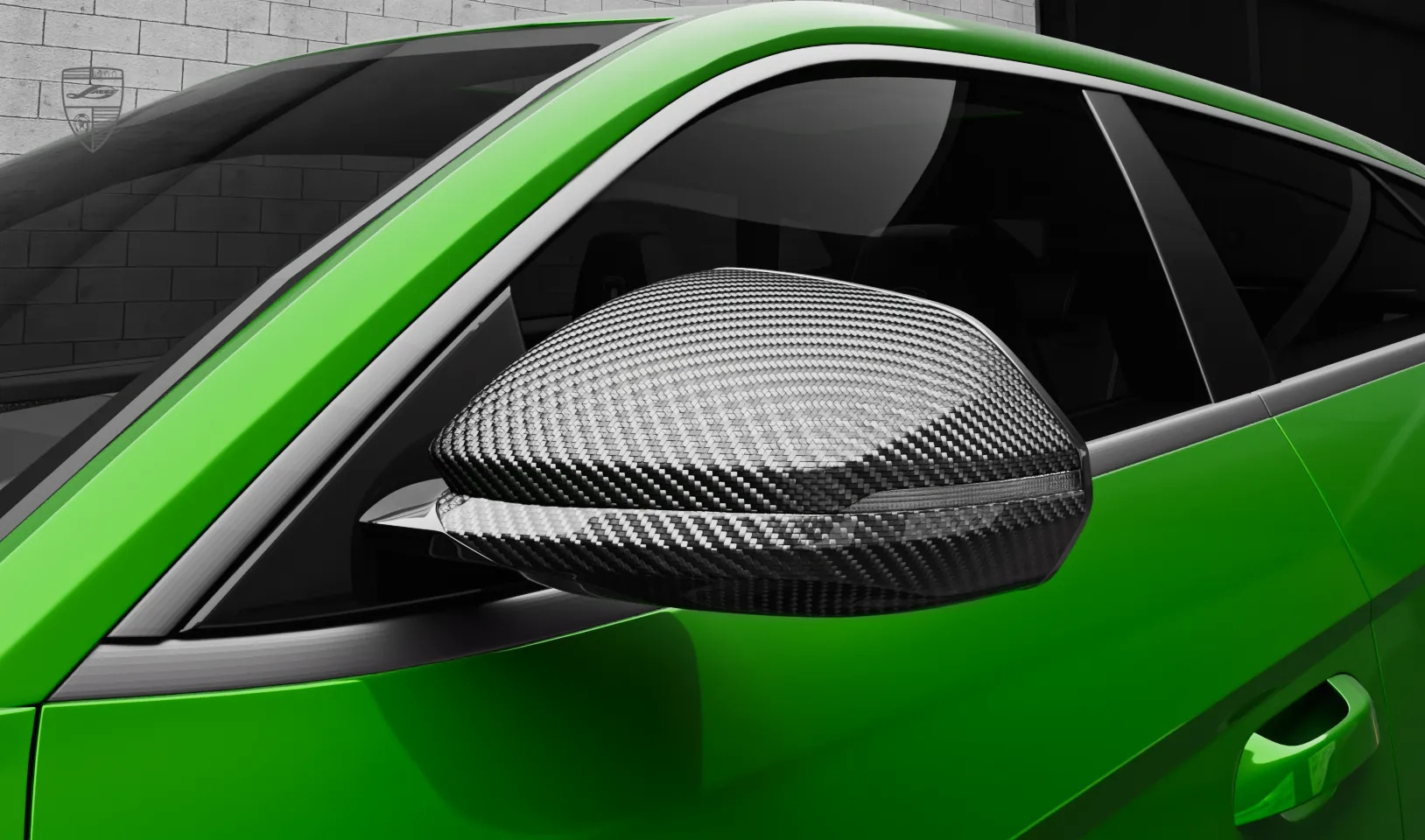 Carbonfaser-Spiegelkappen für Ihren Lamborghini URUS S / Performante im Umrüstkit Carbonfaser-Spiegelkappen für Ihren Lamborghini URUS S / Performante im Umrüstkit von LARTE Design