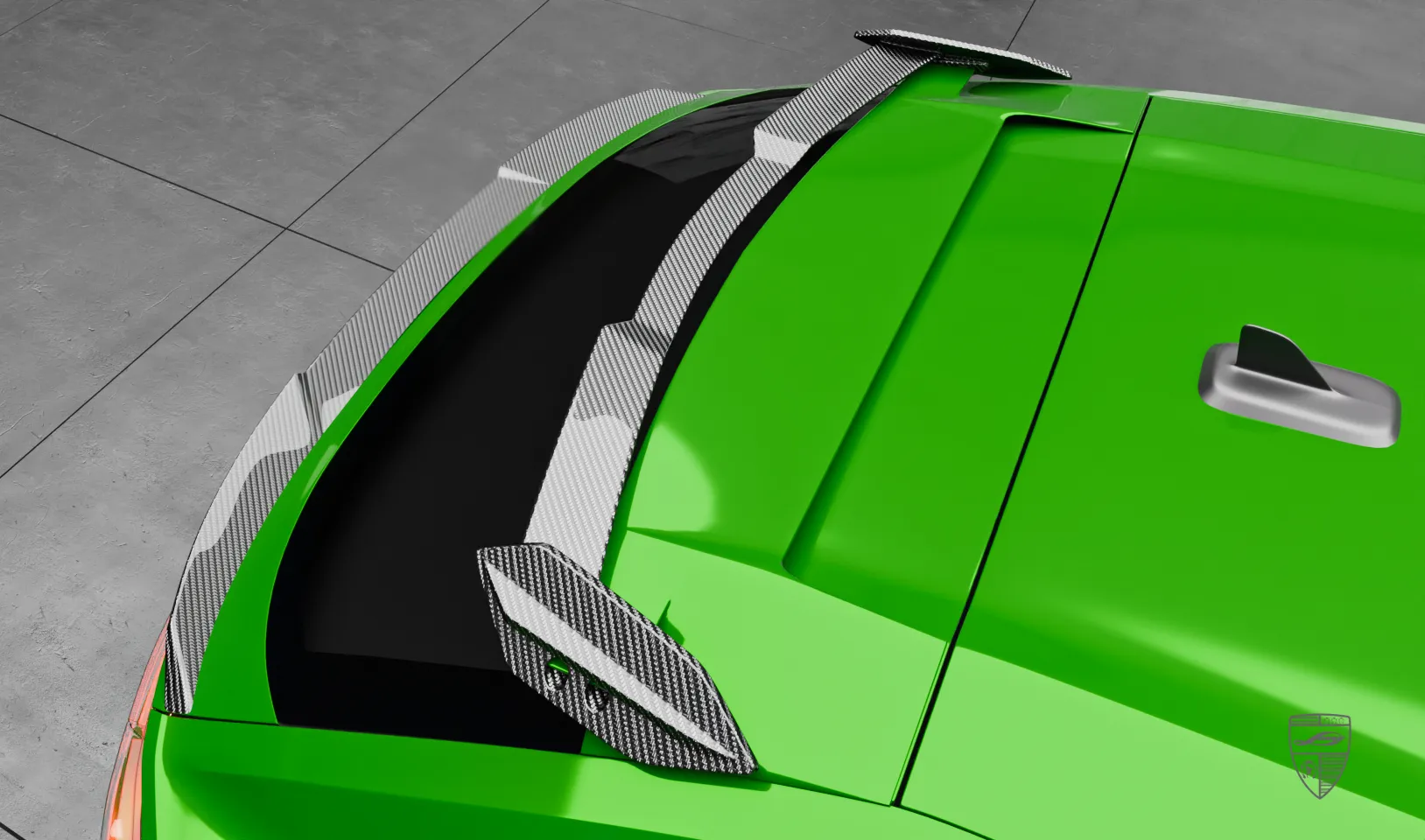 Carbonfaser-Dachspoiler Upgrade für Ihren SUV Lamborghini URUS S / Performante Carbonfaser-Dachspoiler Upgrade für Ihren SUV Lamborghini URUS S / Performante von LARTE Design