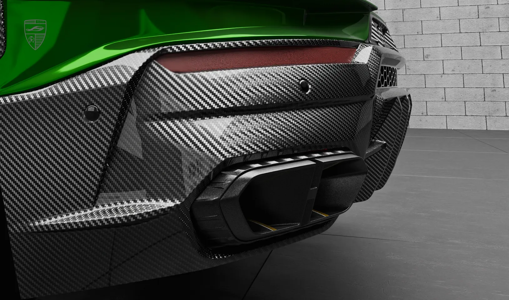 Auspuffblenden Upgrade für den Luxuswagen Lamborghini URUS S / Performante Auspuffblenden Upgrade für den Luxuswagen Lamborghini URUS S / Performante von LARTE Design