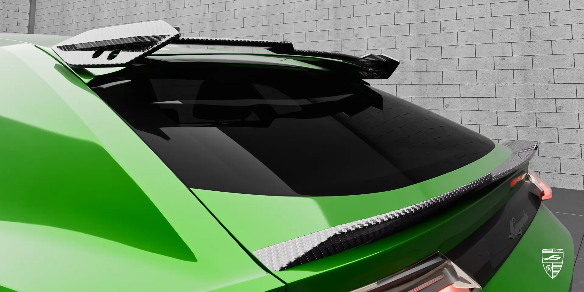 Custom Lamborghini URUS S / Performante mit Spoiler & Aero-Kit Custom Lamborghini URUS S / Performante mit Heckspoiler & Aero‑Paket