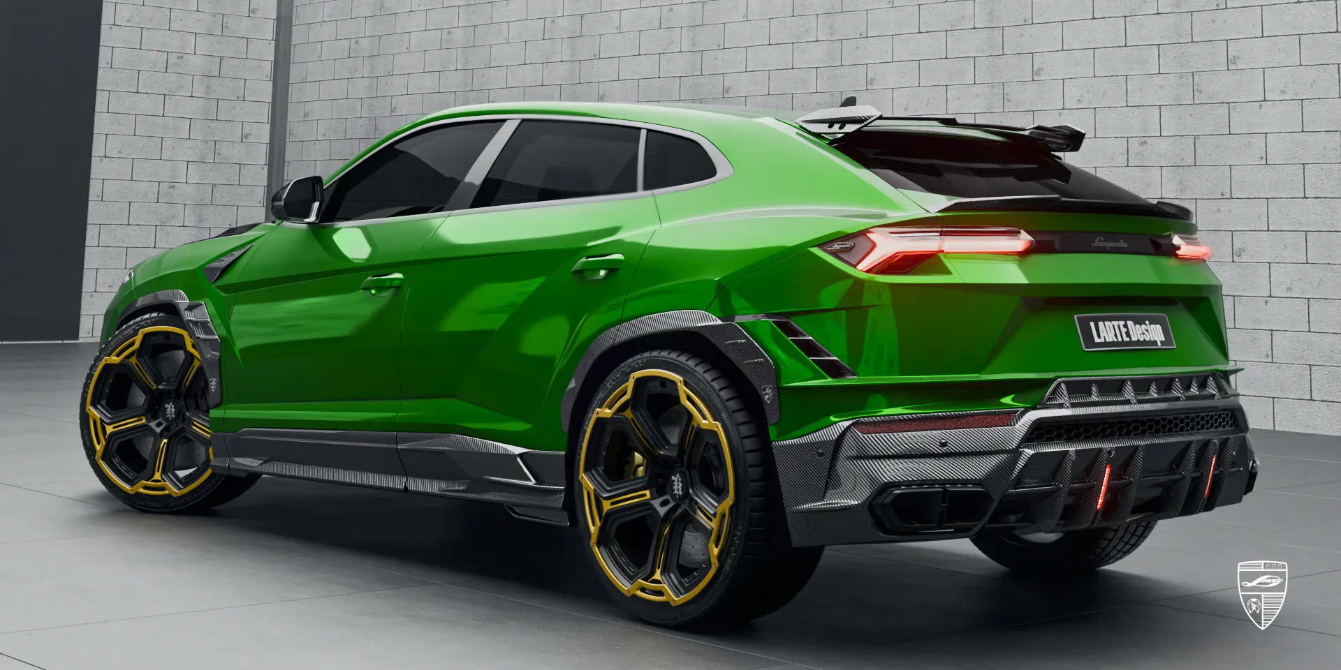 Lamborghini URUS Performante with Heckdiffusor & Aero Styling 2025 Lamborghini URUS Performante mit Heckdiffusor und Dual‑Tone Aero Styling