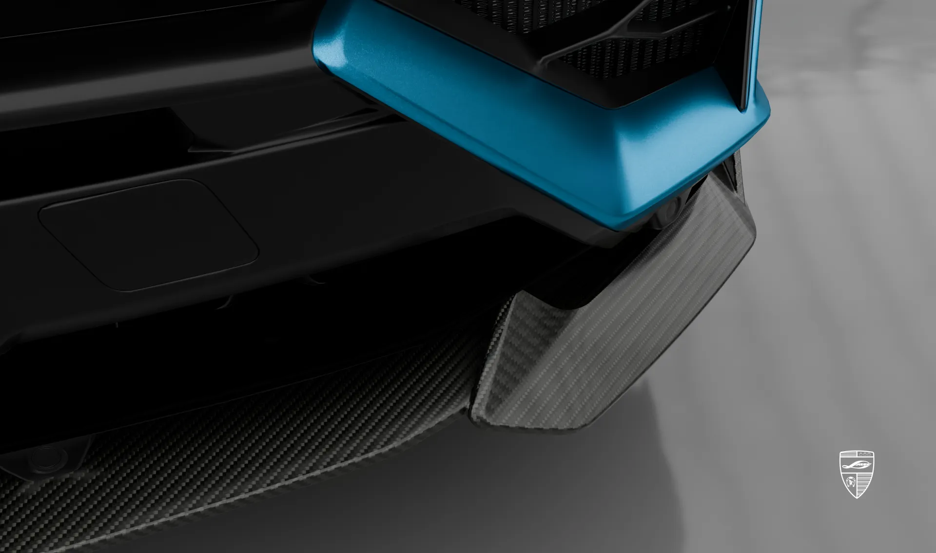 Front splitter for your Lamborghini URUS SE in a conversion kit from LARTE Design