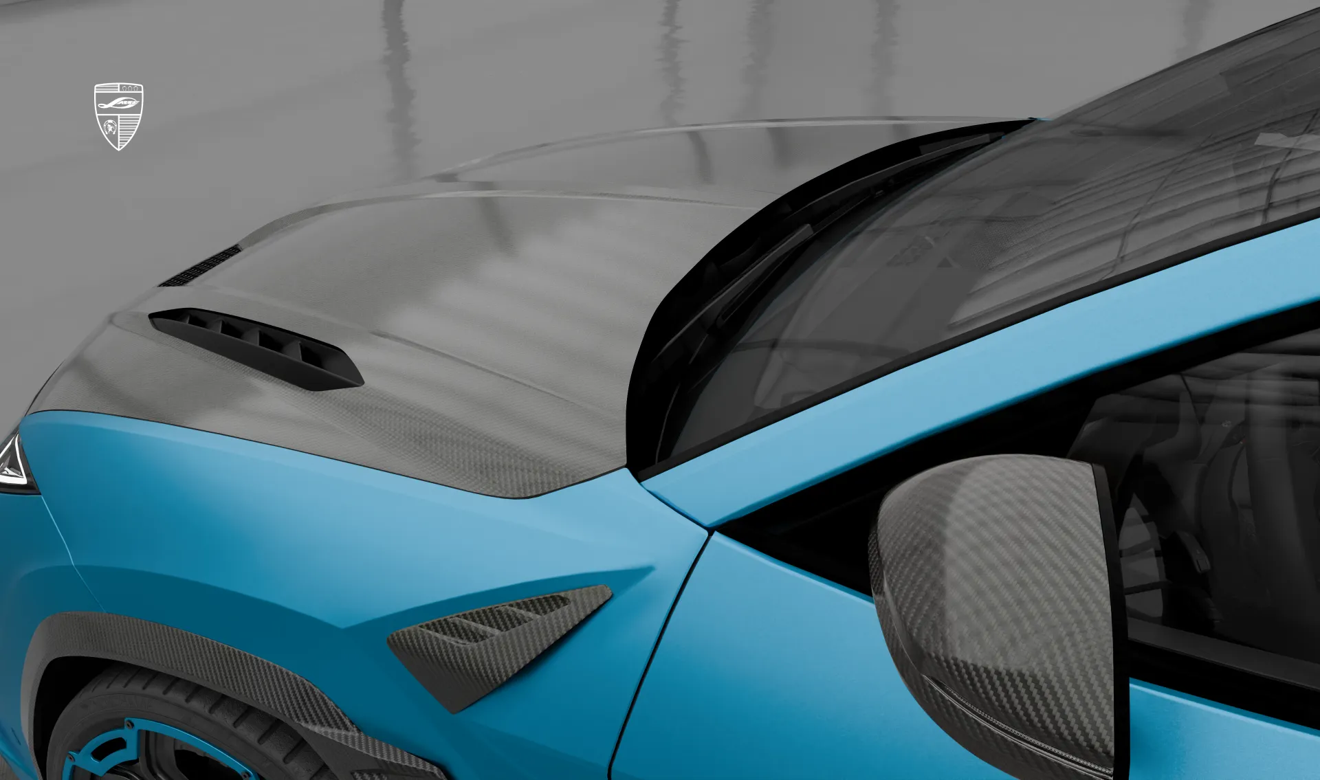 Hood upgrade for your SUV Lamborghini URUS SE from LARTE Design