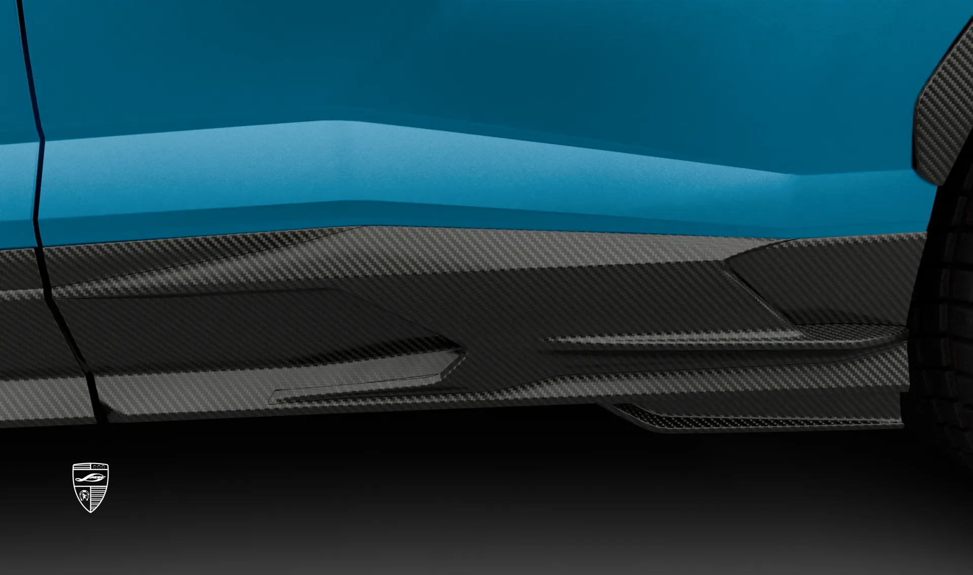 Door moldings for your Lamborghini URUS SE in the appearance package by LARTE Design