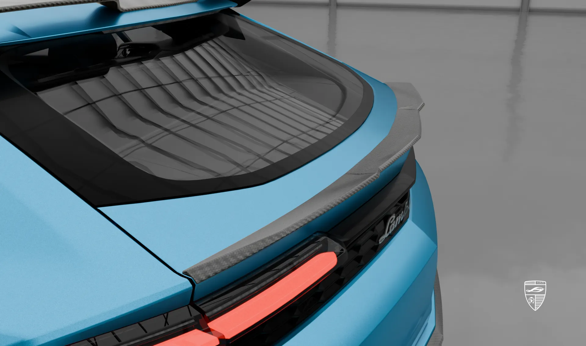 Trunk spoiler for your Lamborghini URUS SE in the appearance package by LARTE Design