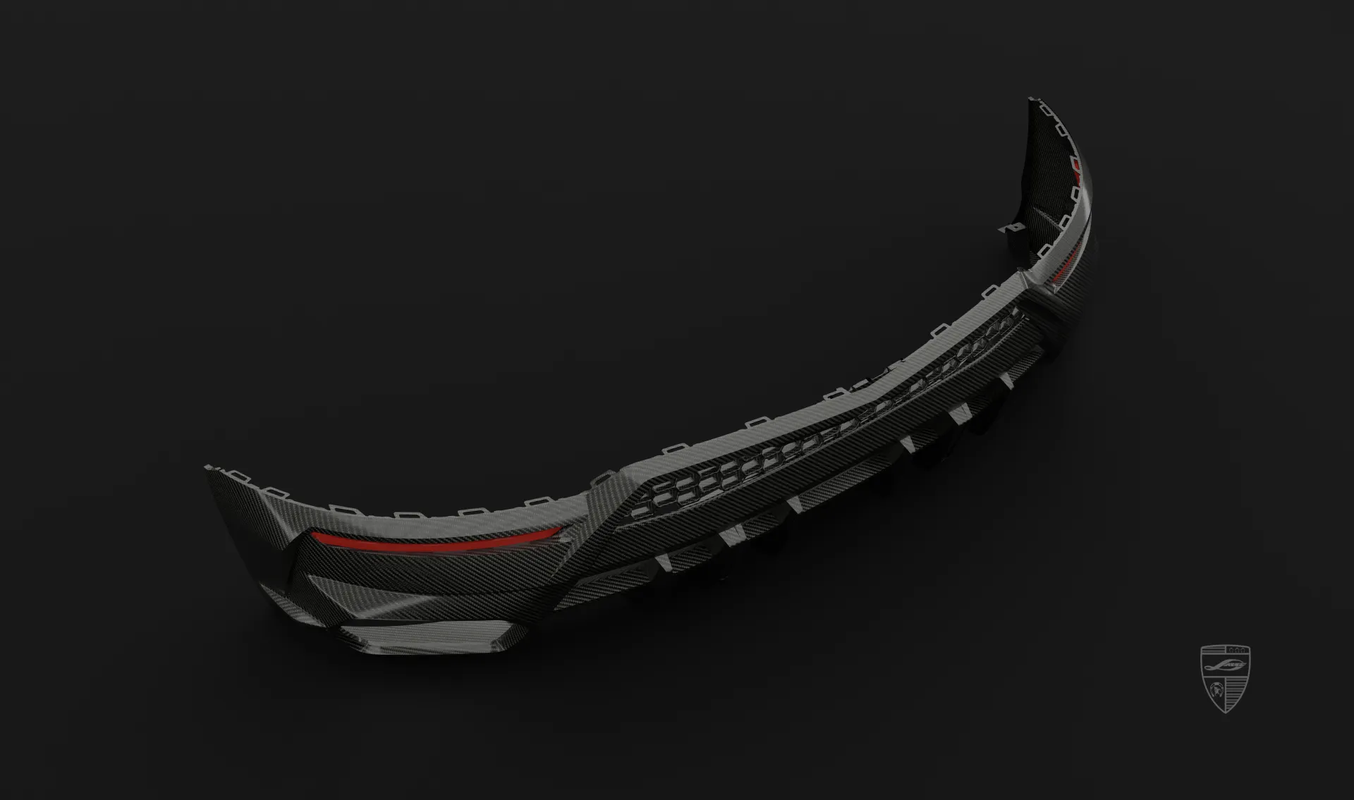 Rear diffuser upgrade for your SUV Lamborghini URUS SE from LARTE Design