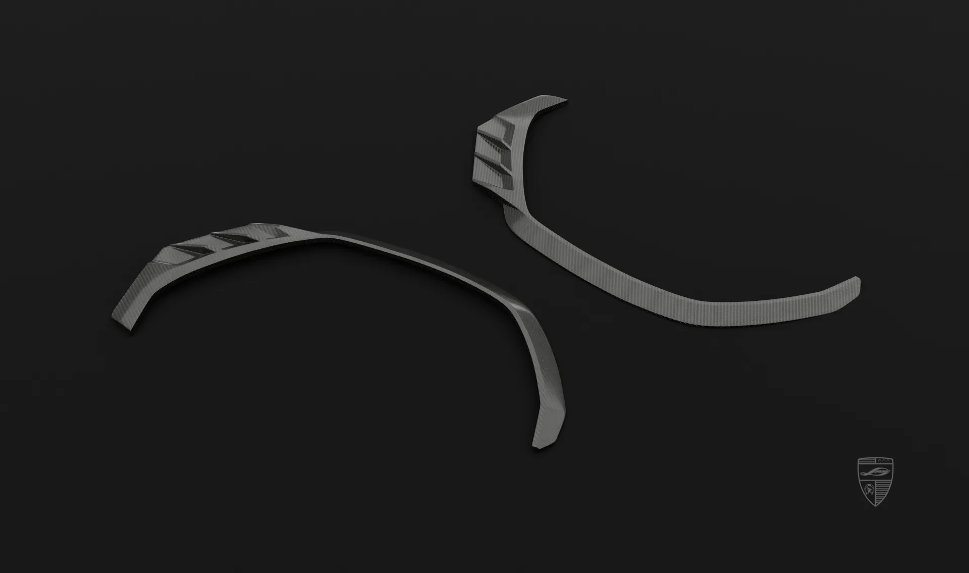 Front arch extensions upgrade for your SUV Lamborghini URUS SE from LARTE Design