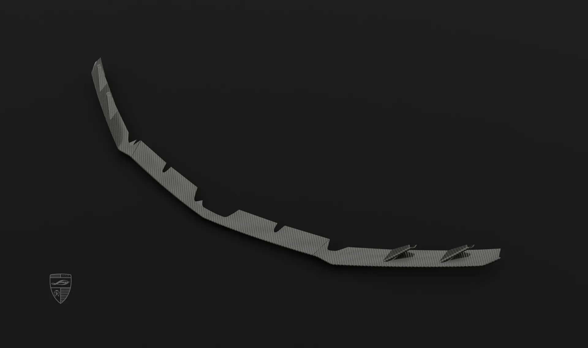 Front bumper insert upgrade for your SUV Lamborghini URUS SE from LARTE Design