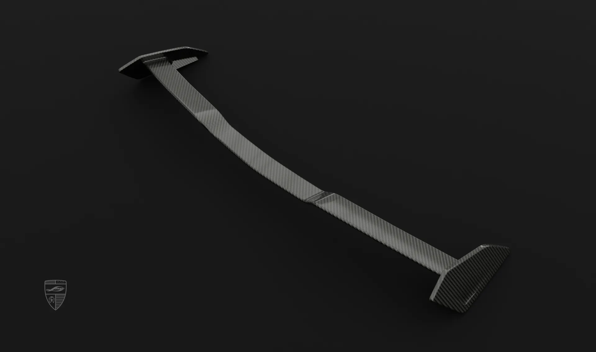 Roof spoiler upgrade for your SUV Lamborghini URUS SE from LARTE Design