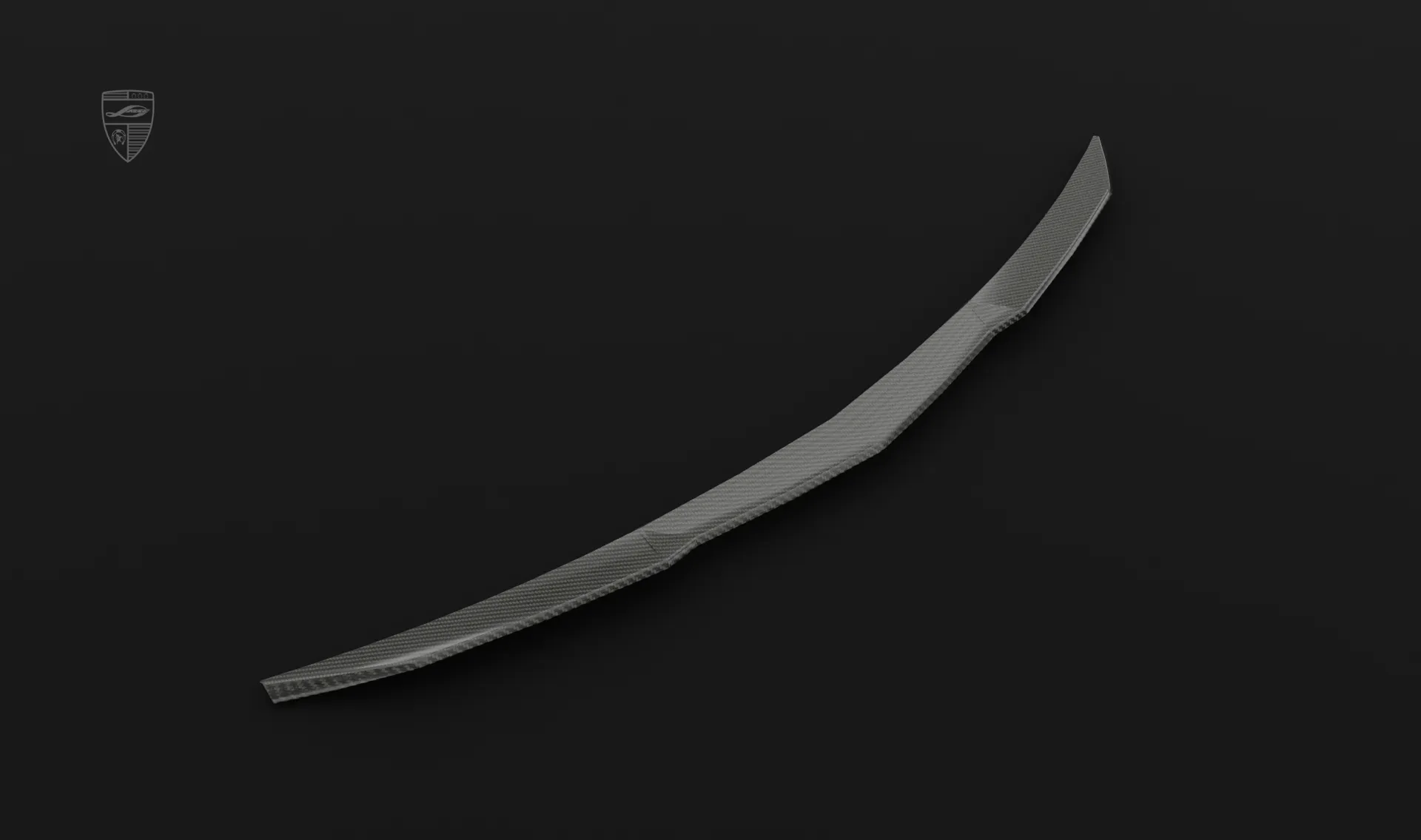 Trunk spoiler upgrade for the luxury car Lamborghini URUS SE from LARTE Design