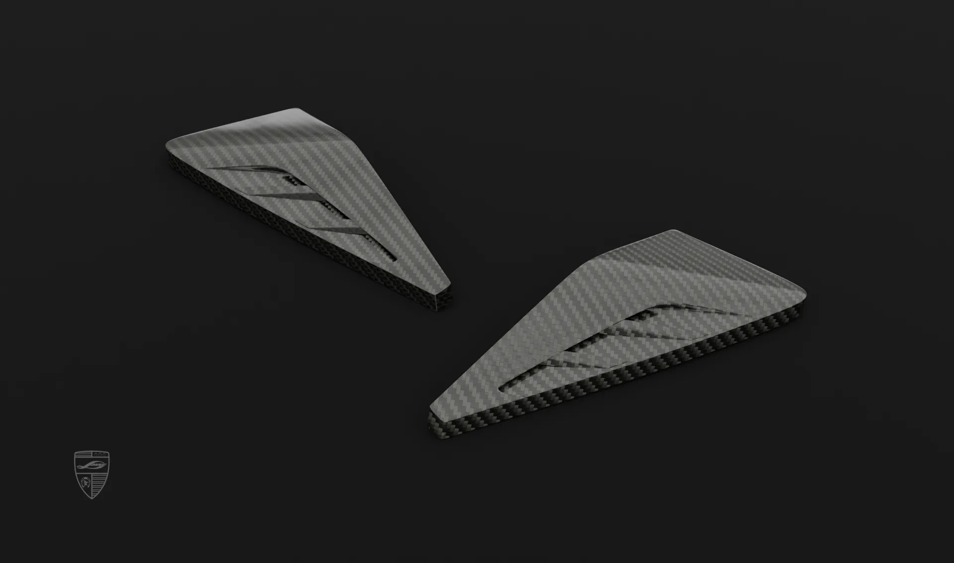 Front fender pad for your Lamborghini URUS SE in the appearance package by LARTE Design