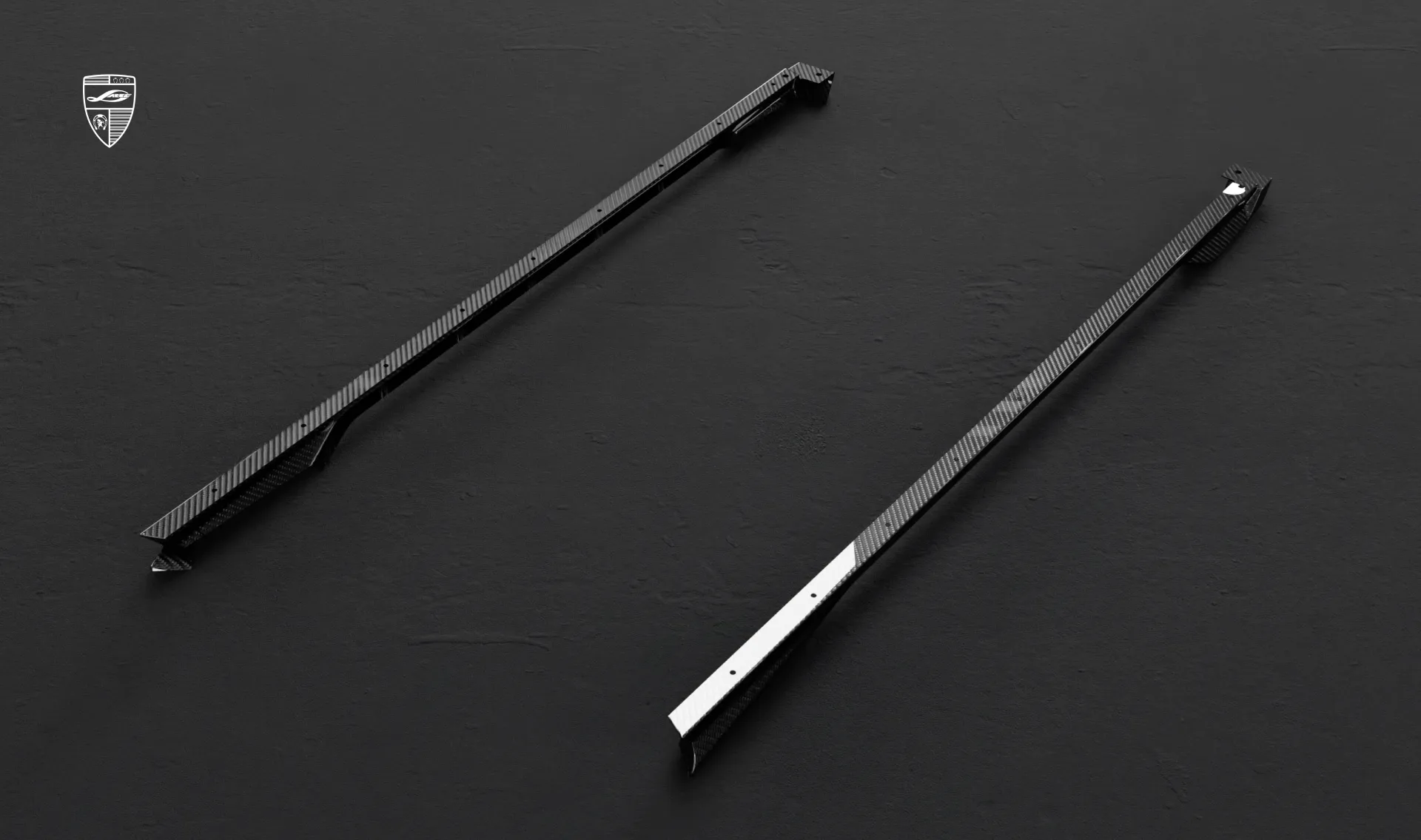 Side skirts upgrade for the luxury car wide AMG 63 G-Class Facelift from LARTE Design
