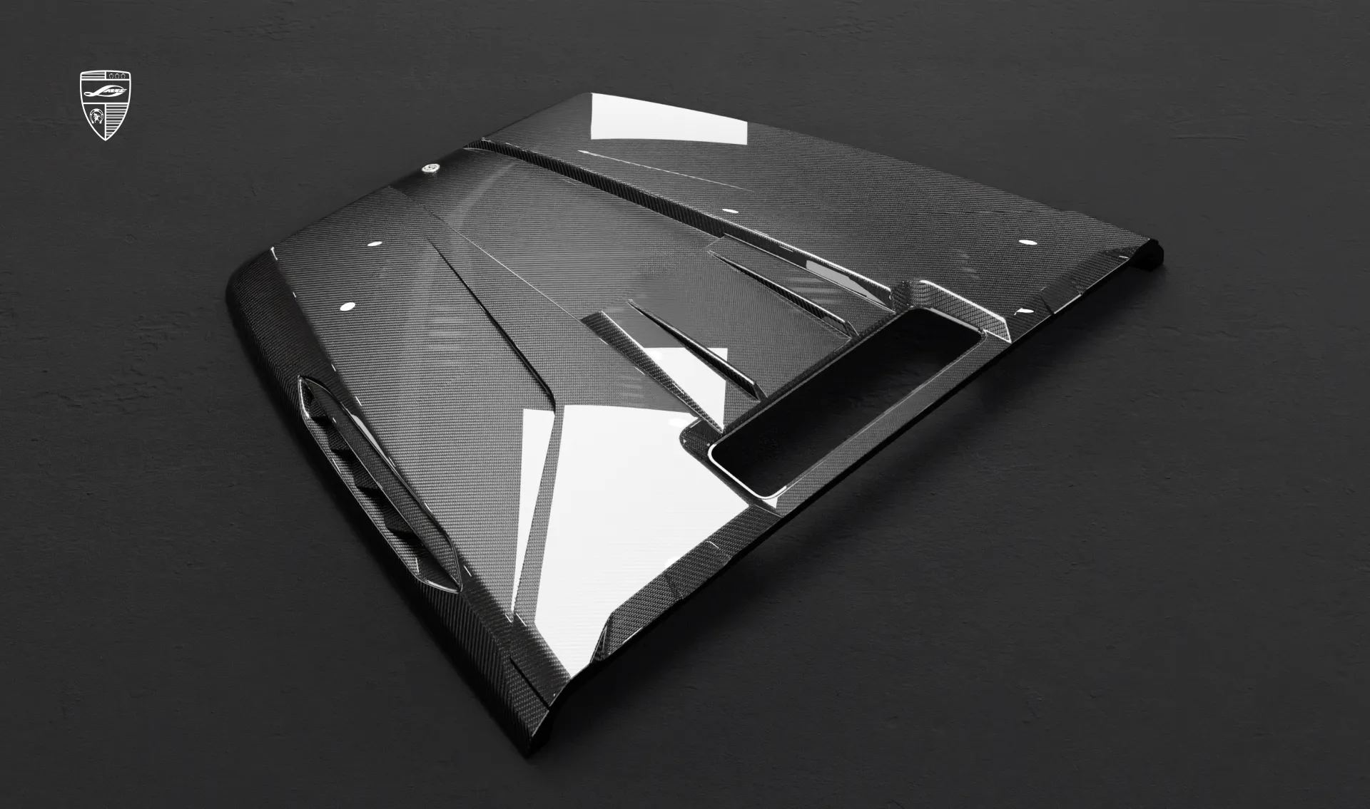 Hood for your wide AMG 63 G-Class Facelift in the appearance package by LARTE Design