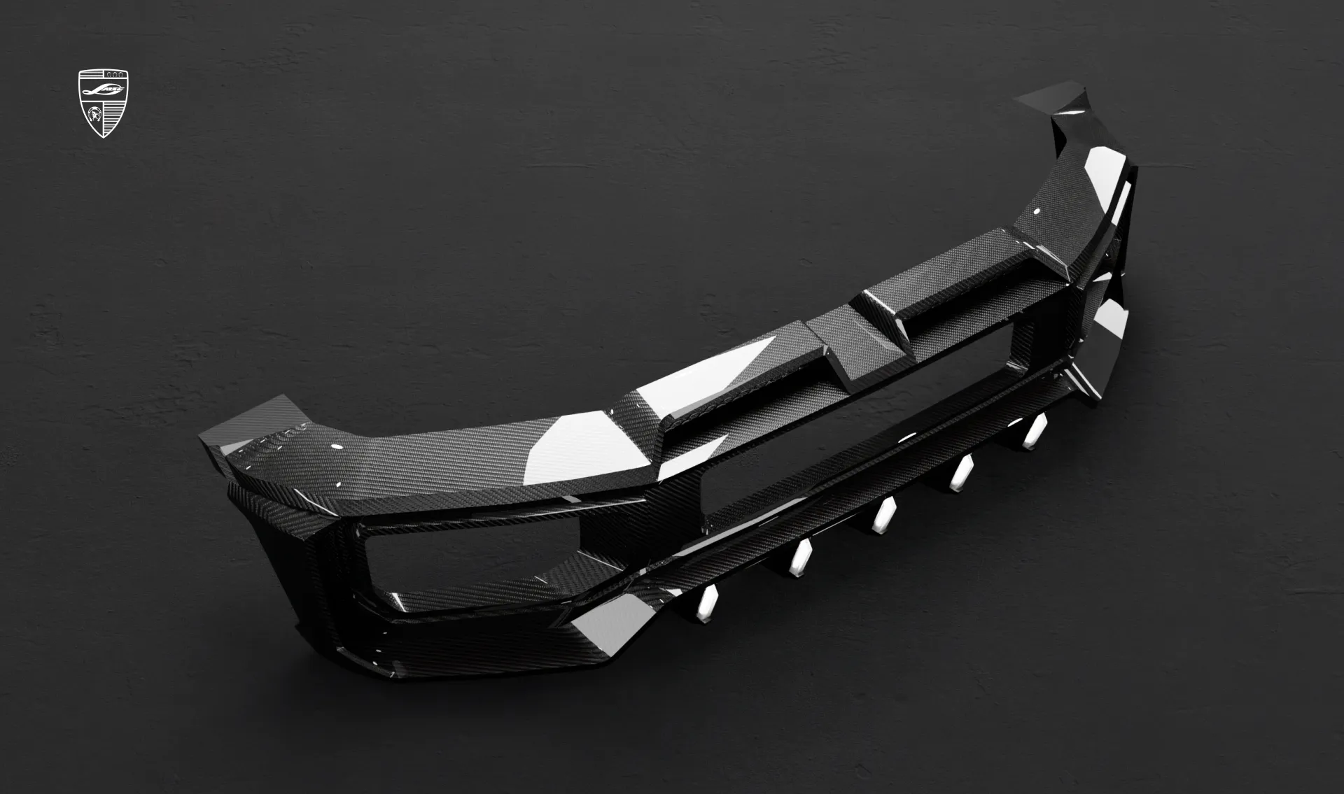 Front bumper upgrade for your SUV wide AMG 63 G-Class Facelift from LARTE Design