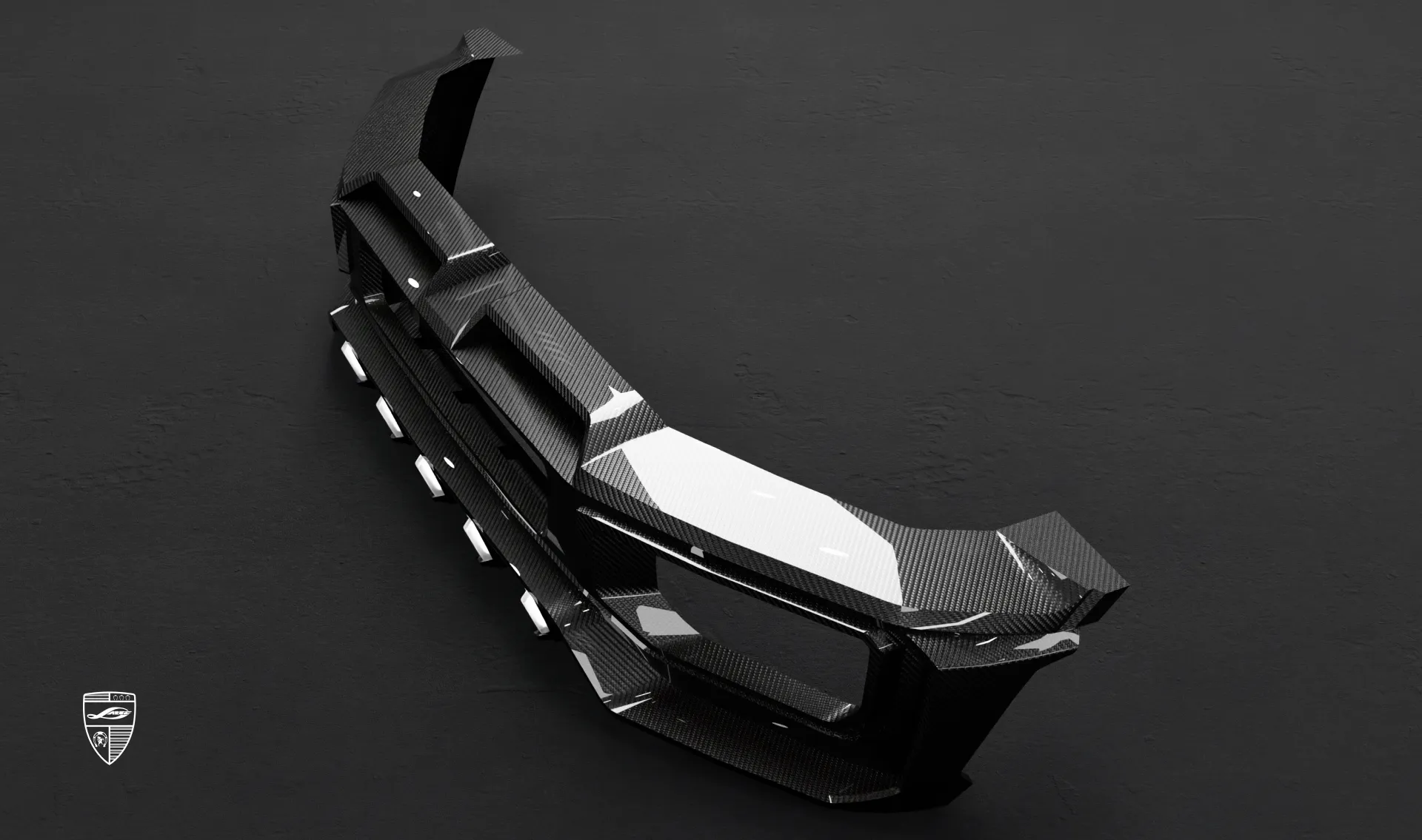 Front bumper for your wide AMG 63 G-Class Facelift in the appearance package by LARTE Design