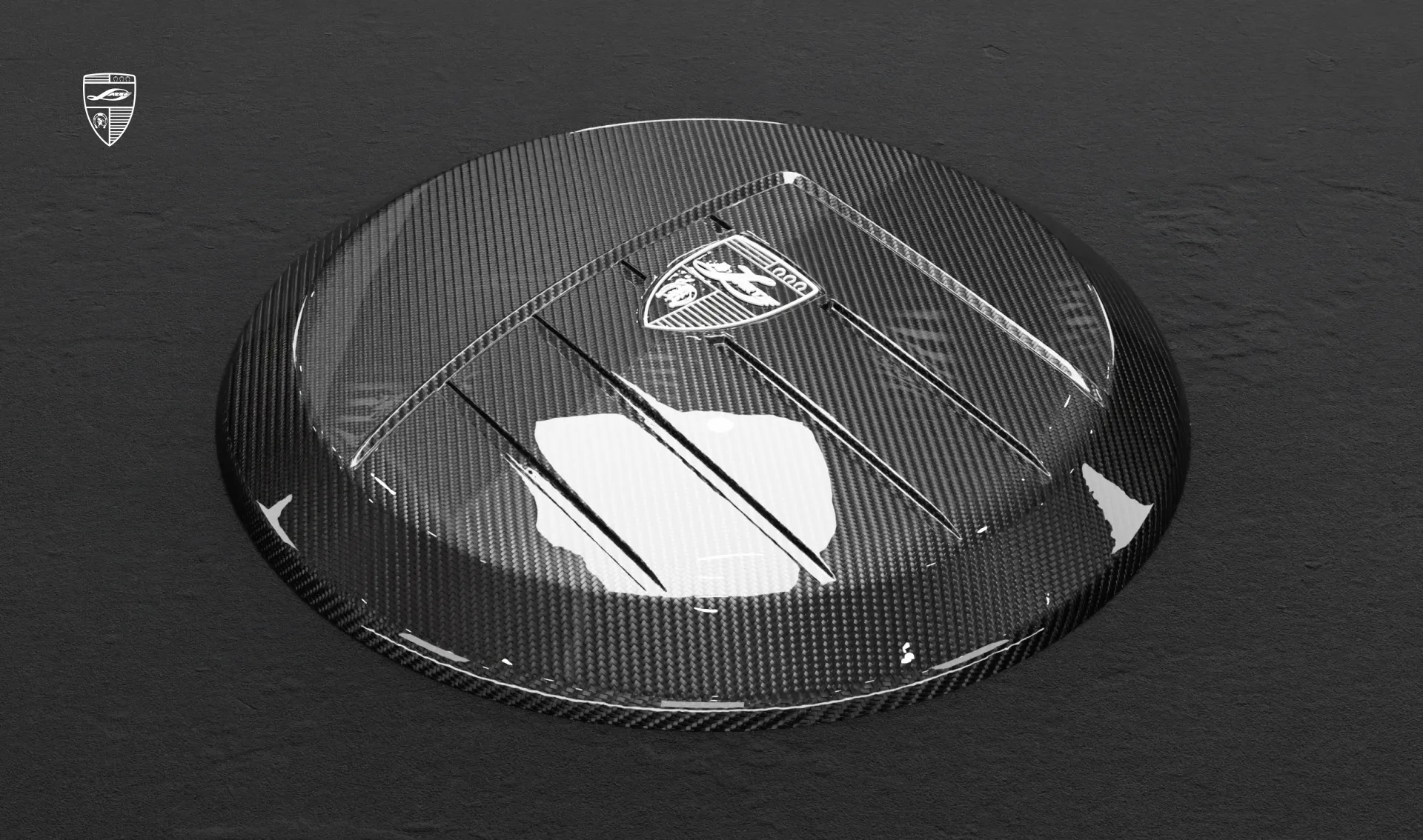 Spare wheel cover upgrade for your SUV wide AMG 63 G-Class Facelift from LARTE Design