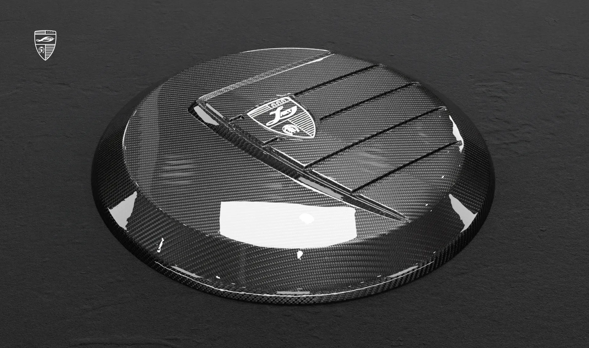 Spare wheel cover for your wide AMG 63 G-Class Facelift in the appearance package by LARTE Design