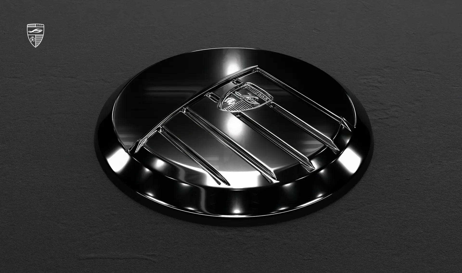 Spare wheel cover upgrade for the luxury car wide AMG 63 G-Class Facelift from LARTE Design