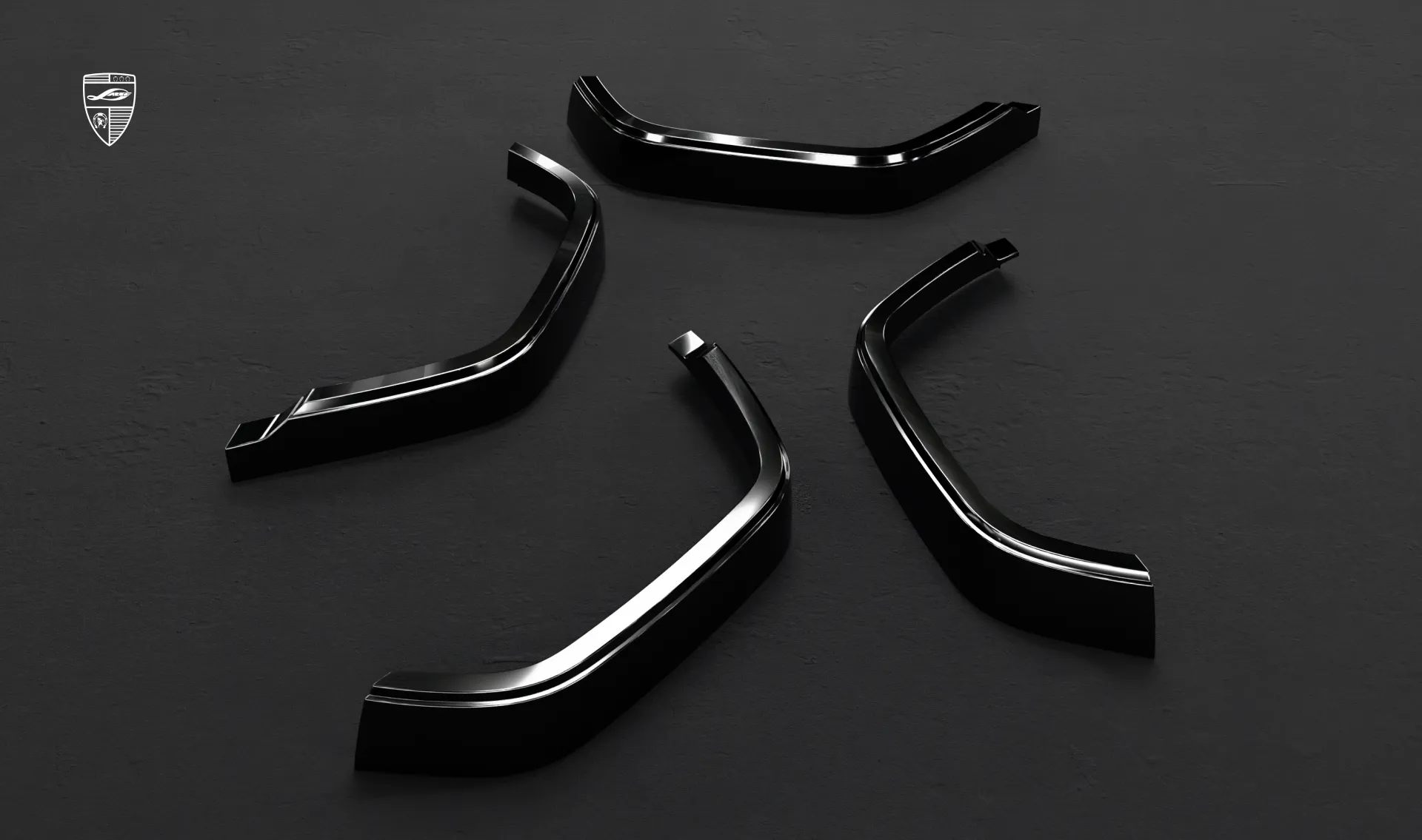 Rear fender flares upgrade for the family car wide AMG 63 G-Class Facelift from LARTE Design
