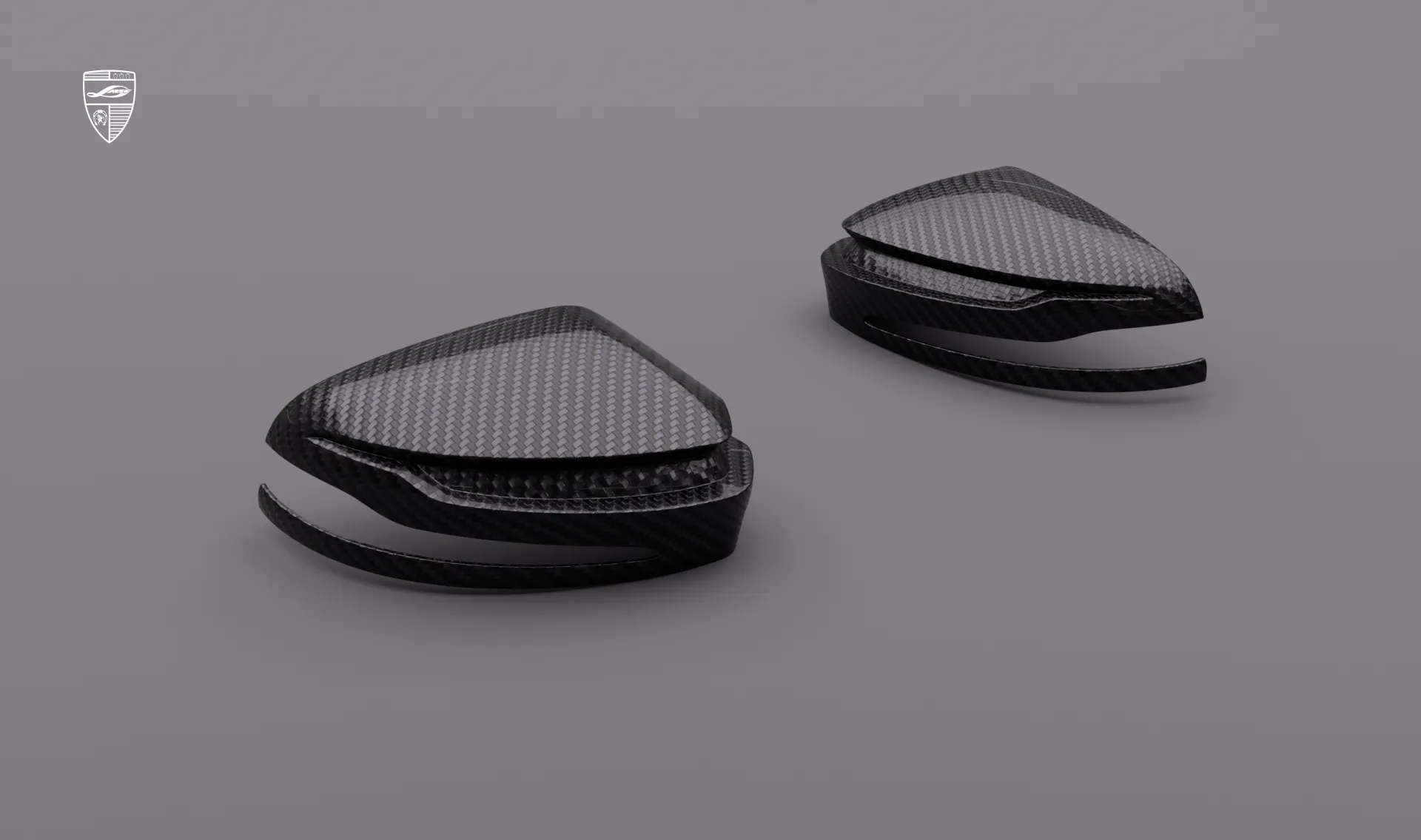 Carbon mirror caps for your Mercedes AMG 63 G-Class Facelift in a conversion kit from LARTE Design