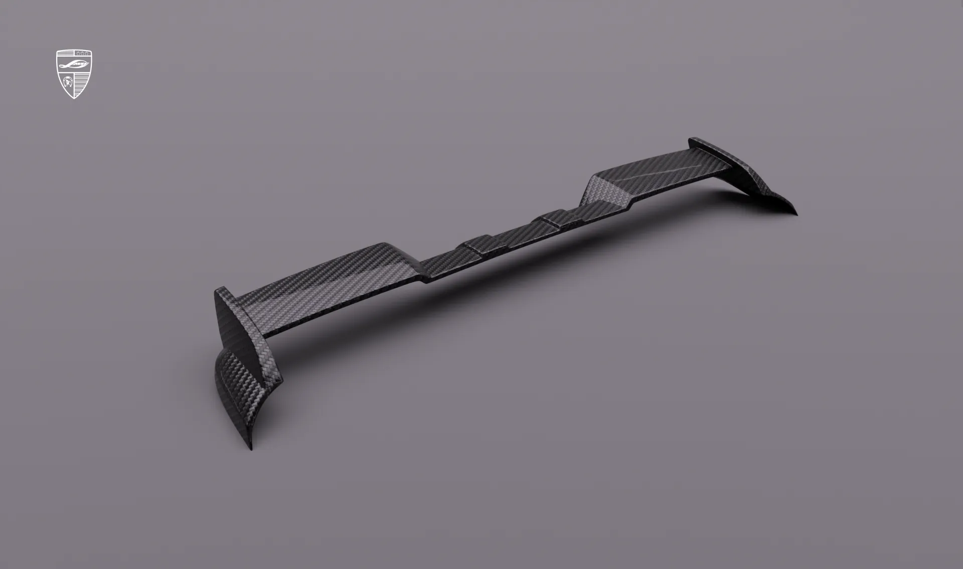 Carbon roof spoiler upgrade for the family car Mercedes AMG 63 G-Class Facelift from LARTE Design