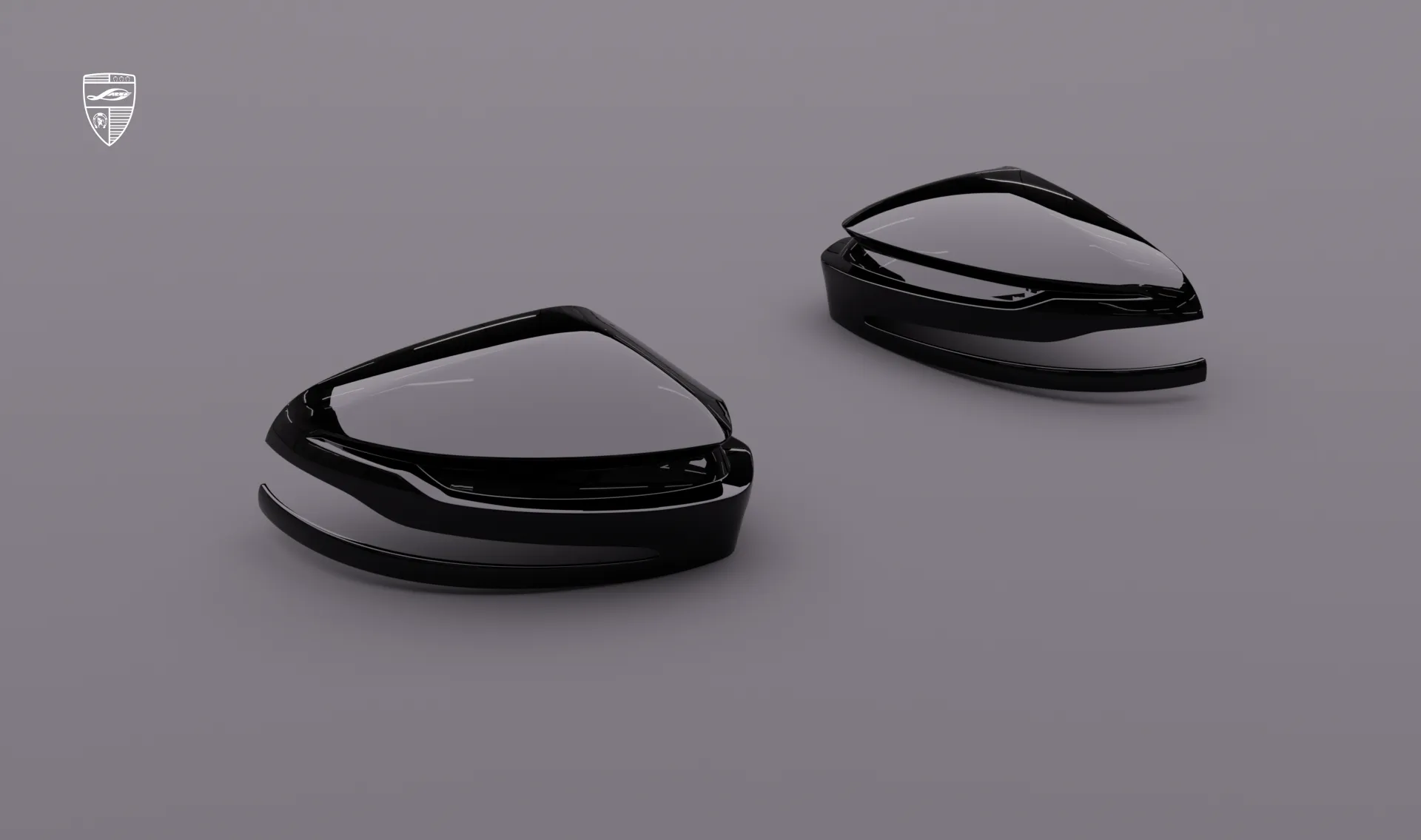 Mirror caps upgrade for the family car Mercedes AMG 63 G-Class Facelift from LARTE Design