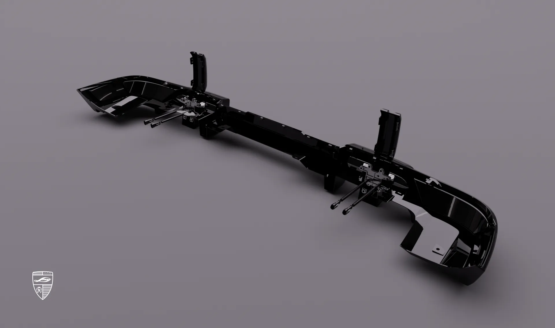 Rear diffuser for your Mercedes AMG 63 G-Class Facelift in the appearance package by LARTE Design