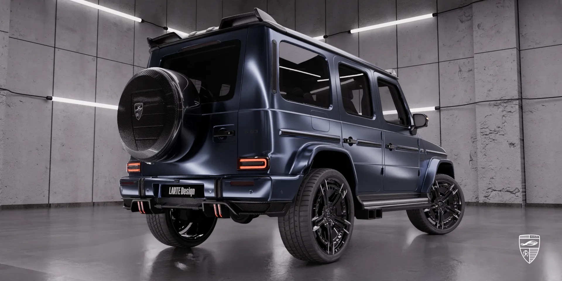 AMG carbon styling pack: body kit for G‑Class Facelift, high‑end upgrade