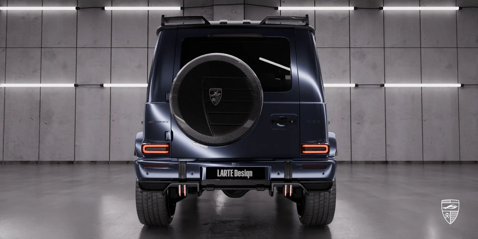 Handcrafted details: body kit on AMG 63 G‑Class Facelift, top‑tier design